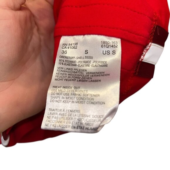 Bogner Sports German Canadian Mountain Sports red quarter zip layer jacket S - Picture 6 of 7